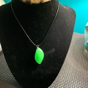 Handcrafted kids glow in the dark necklace